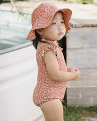 Quincy Mae | Sun Hat - Poppy Floral