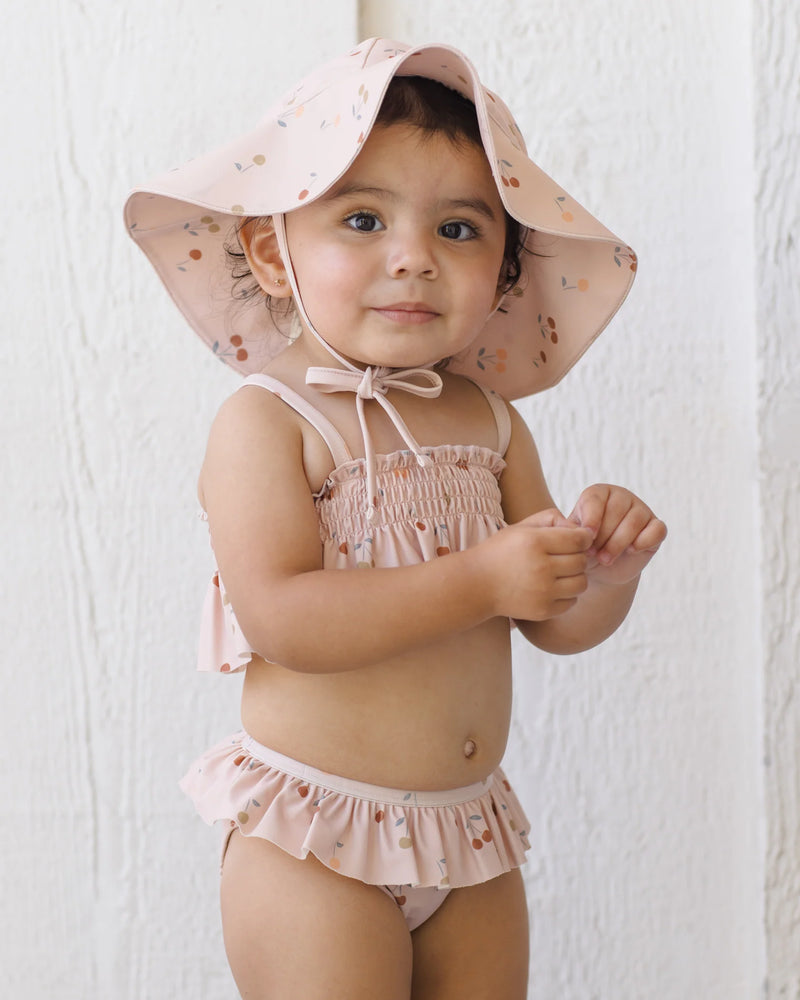 Quincy Mae | Sun Hat - Cherries