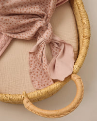 Quincy Mae | Knotted Baby Gown + Hat Set || Posy
