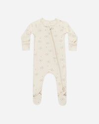 Quincy Mae | Bears Bamboo Zip Footie