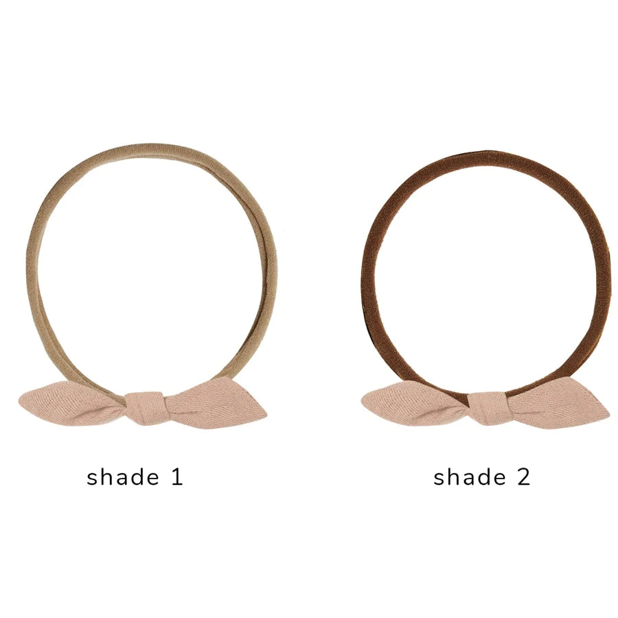 Quincy Mae | Little Knot Headband - Apricot