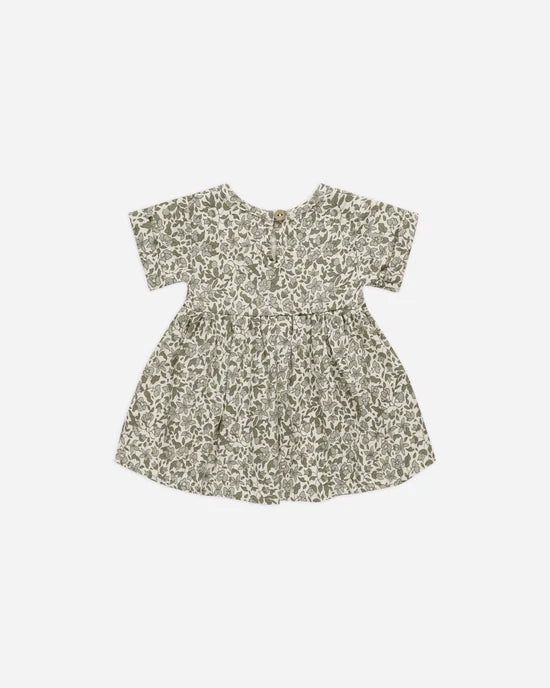 Quincy Mae | Brielle Dress - Green Garden