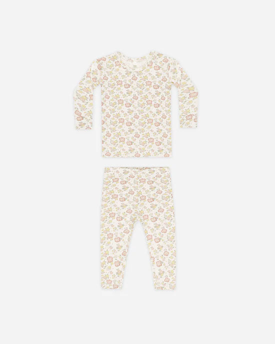 Quincy Mae | Bamboo Pyjama Set - Bloom