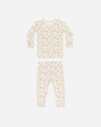 Quincy Mae | Bamboo Pyjama Set - Bloom