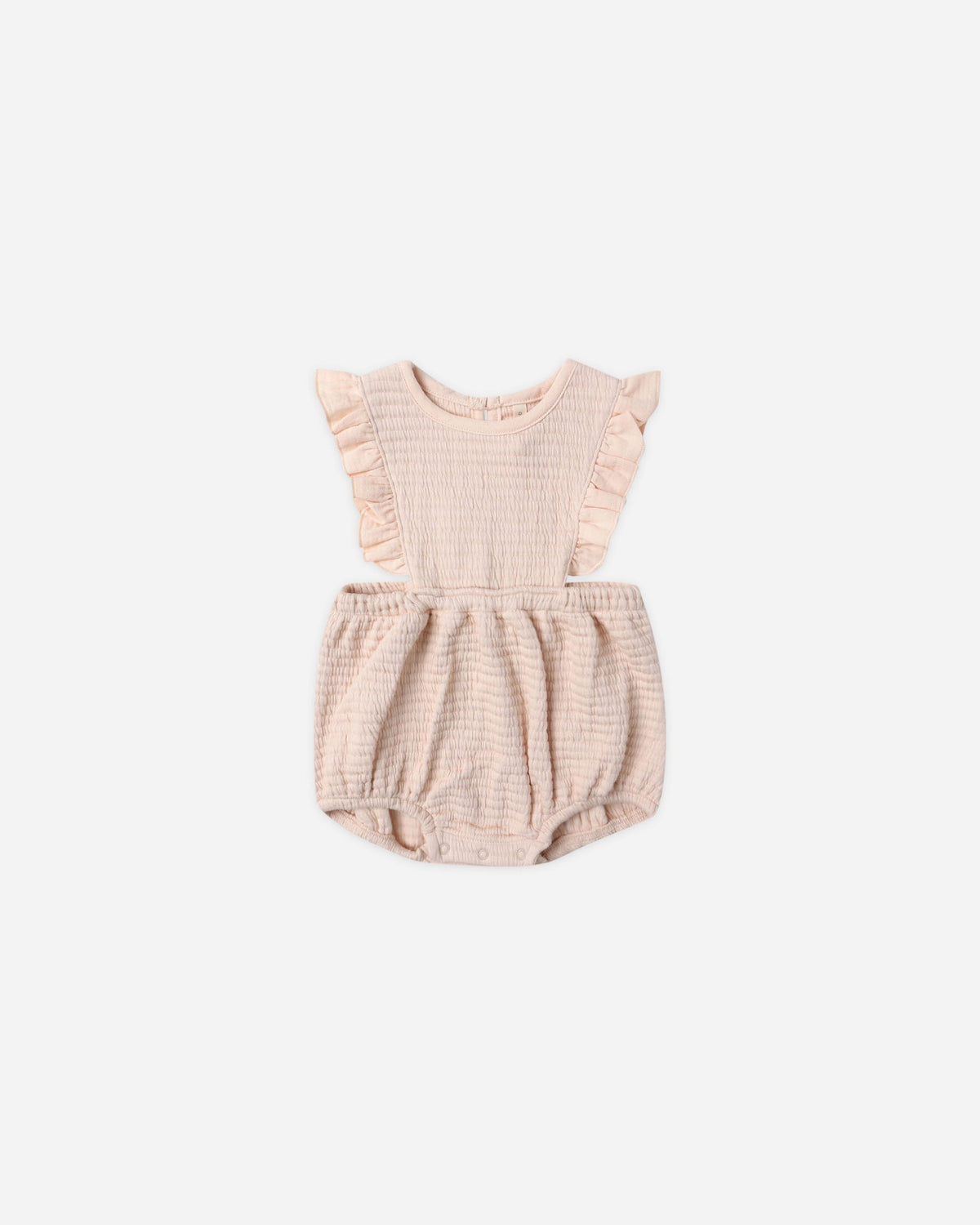 Quincy Mae | Ruffle Bubble Romper - Antique