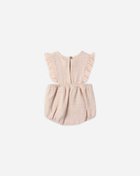 Quincy Mae | Ruffle Bubble Romper - Antique