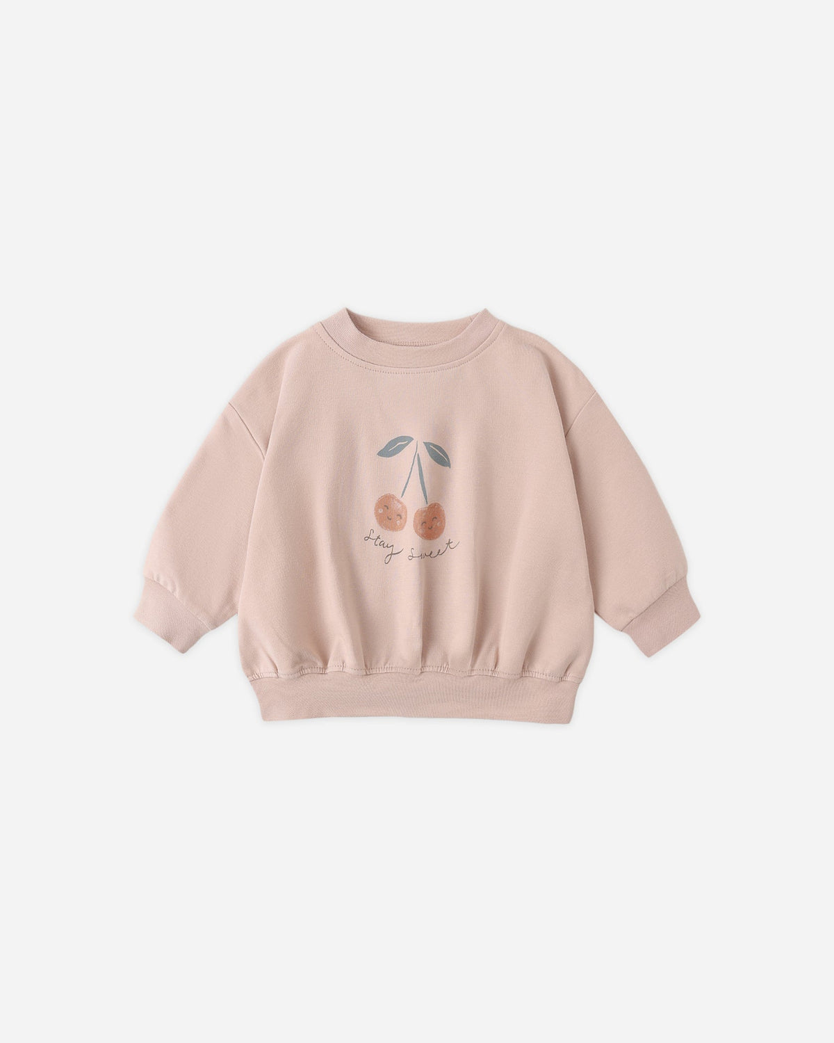 Quincy Mae | Relaxed Sweatshirt - Cherry
