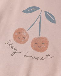 Quincy Mae | Relaxed Sweatshirt - Cherry