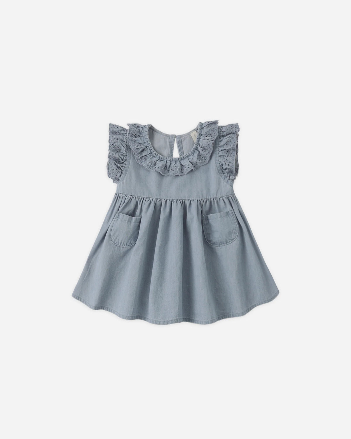 Quincy Mae | Sophie Dress - Lightweight Chambray Denim