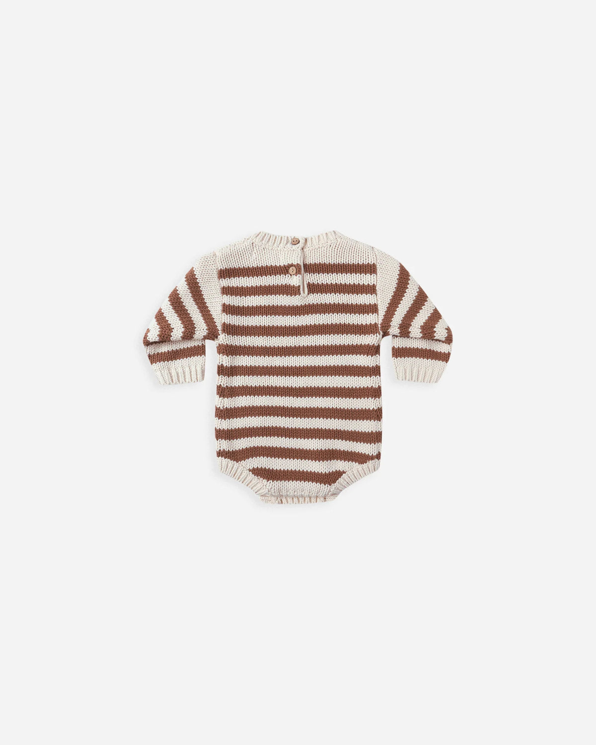 Quincy Mae | Rex Romper - Cedar Stripe