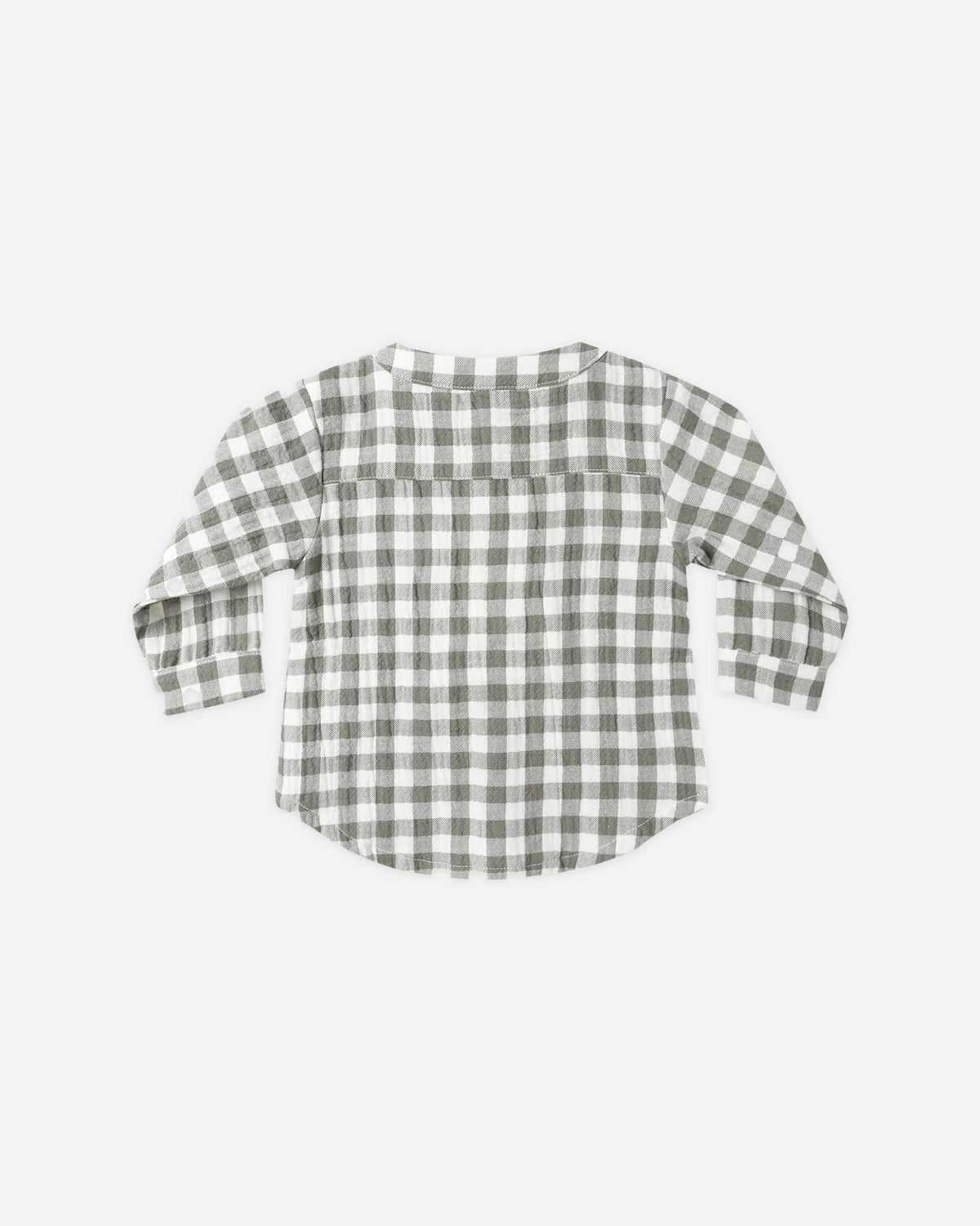 Quincy Mae | Milo Shirt - Forest Check