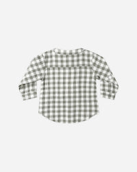 Quincy Mae | Milo Shirt - Forest Check