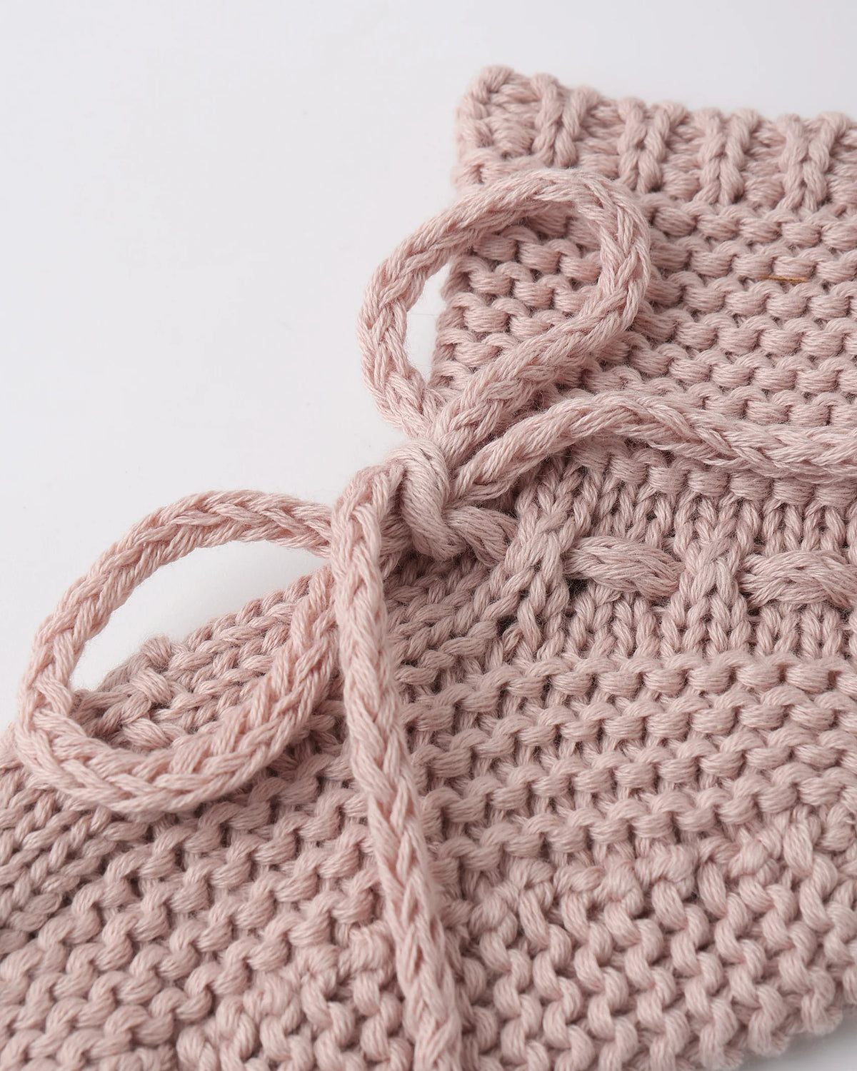 Quincy Mae | Knit Booties - Blush