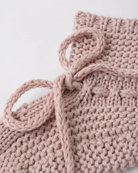 Quincy Mae | Knit Booties - Blush