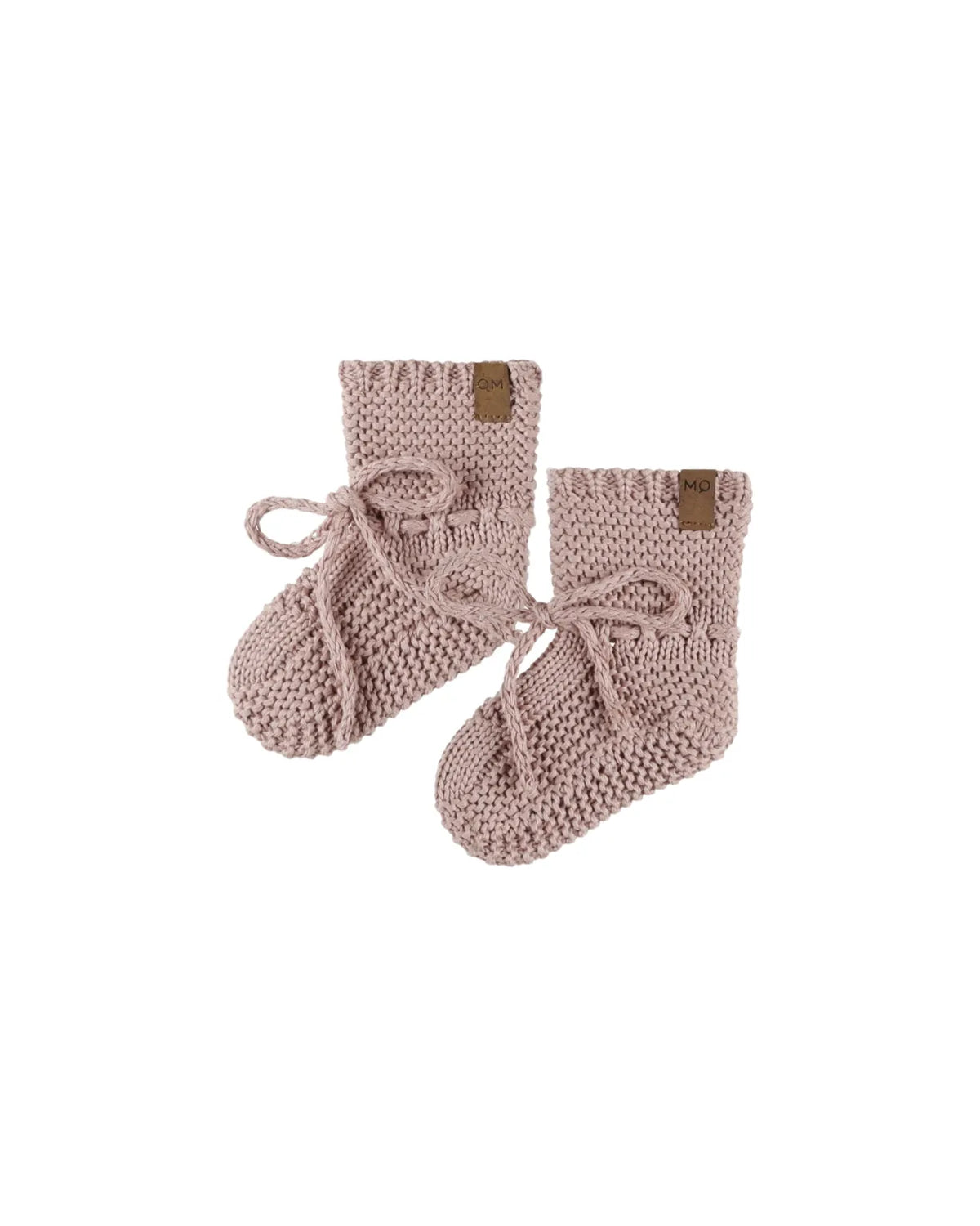 Quincy Mae | Knit Booties - Mauve