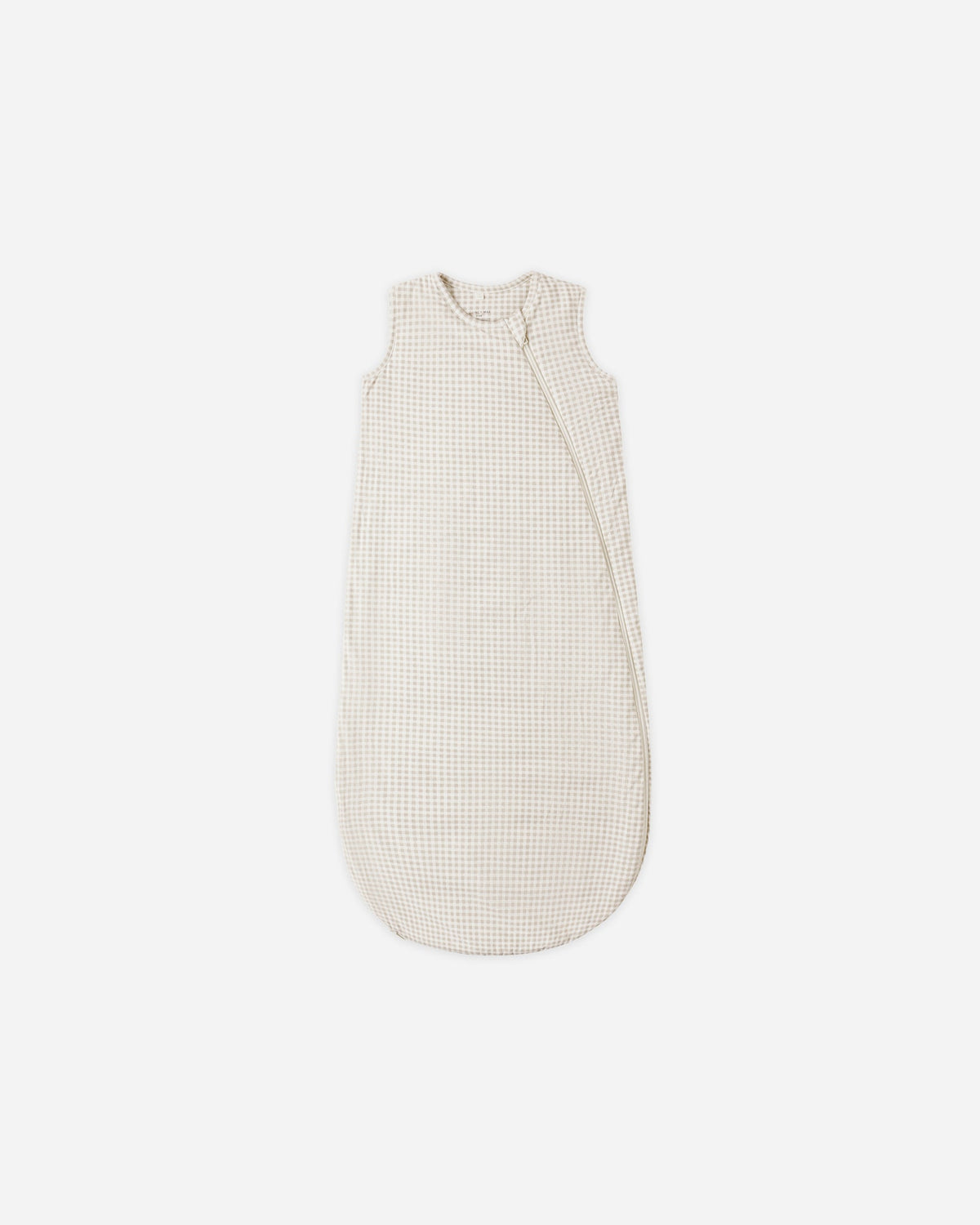 Quincy Mae | Bamboo Sleep Bag - Oat Gingham