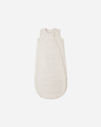 Quincy Mae | Bamboo Sleep Bag - Oat Gingham