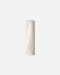 Quincy Mae | Bamboo Swaddle - Oat Gingham