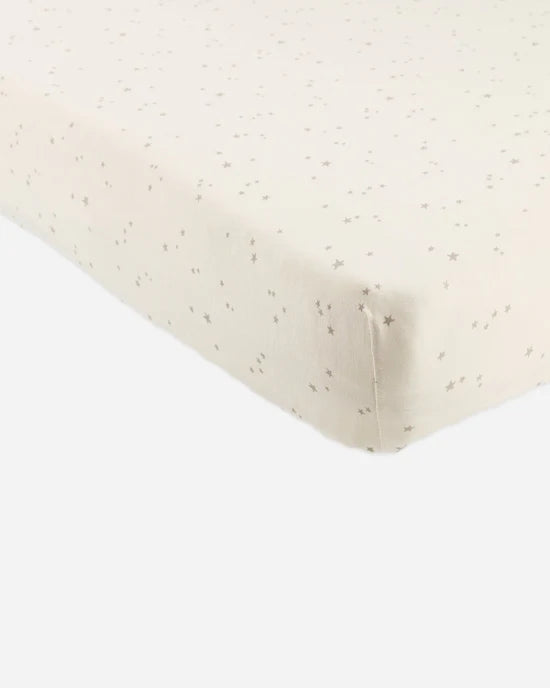 Quincy Mae | Twinkle  - Bamboo Cot Sheet