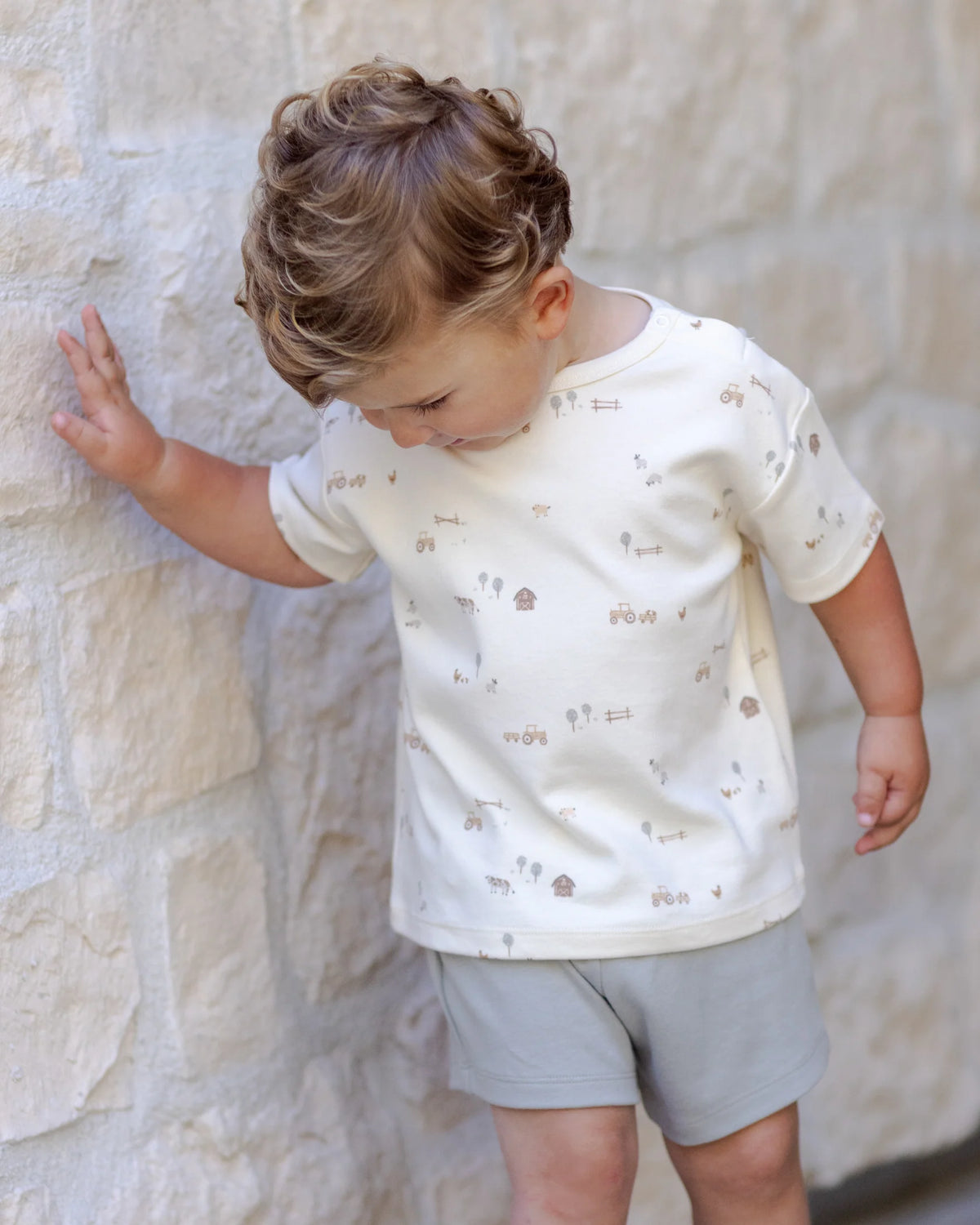Quincy Mae | Boxy Tee - Farm