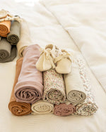 Quincy Mae | Bamboo Baby Swaddle Winter Garden