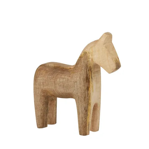Rancho Timber Horse Sculpture