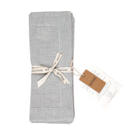 Raine & Humble | Pin Stripe Placemat - Charcoal