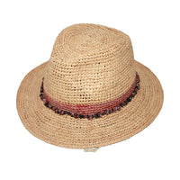 Christine Raffia Fedora - 3 Colourways