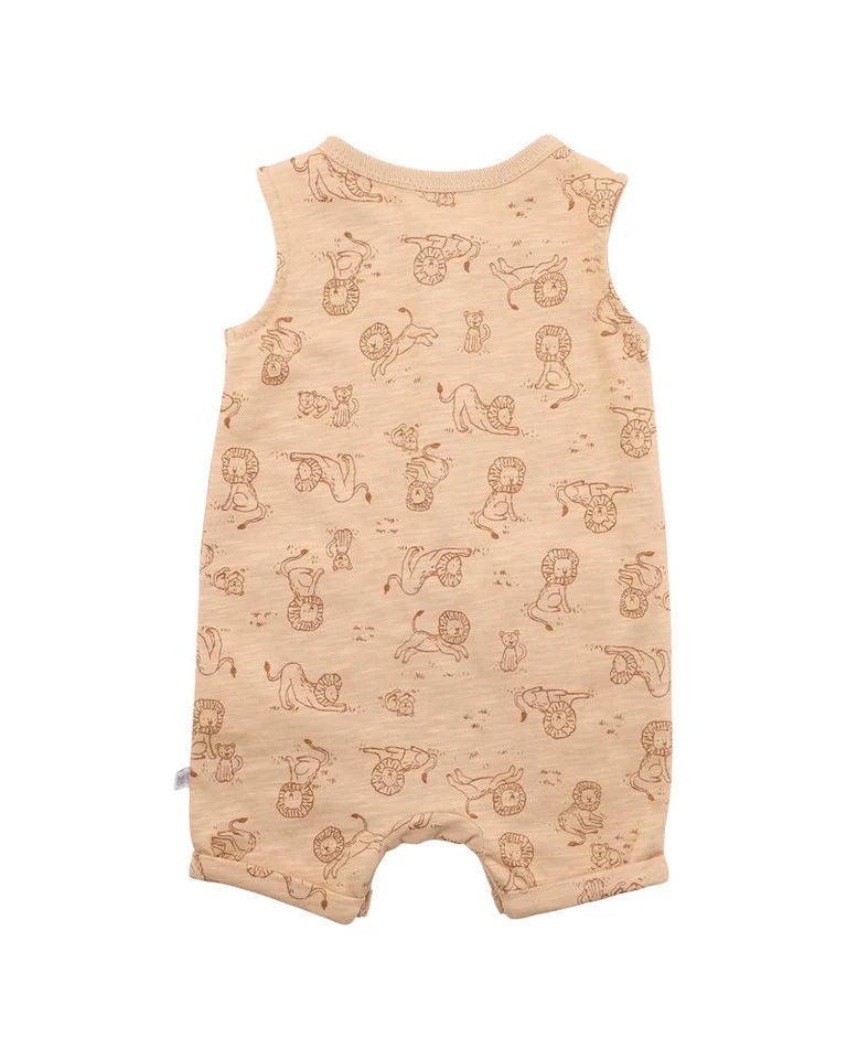 Bebe | Lion Print Romper