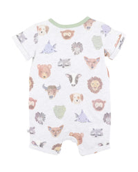 Fox & Finch | Wildlings Short-Sleeve Zipsuit