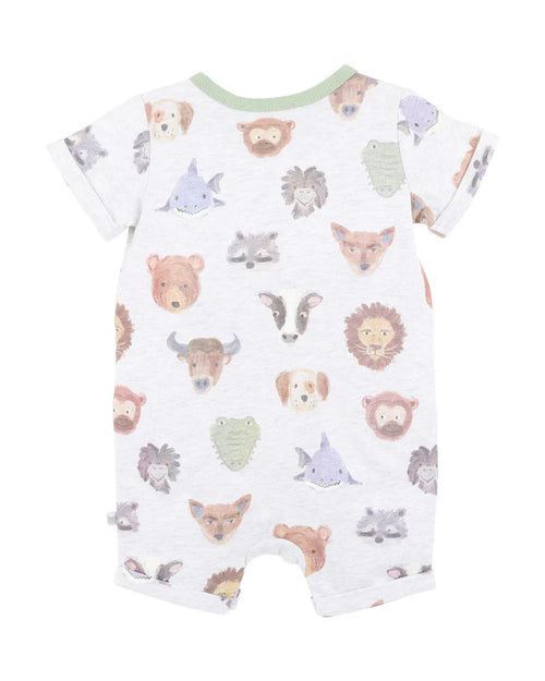 Fox & Finch | Wildlings Short-Sleeve Zipsuit