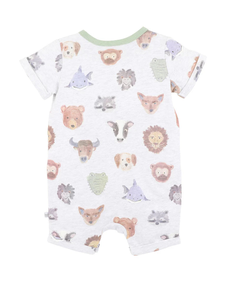Fox & Finch | Wildlings Short-Sleeve Zipsuit