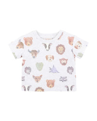 Fox & Finch | Wildlings Print Tee