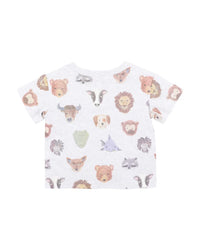 Fox & Finch | Wildlings Print Tee