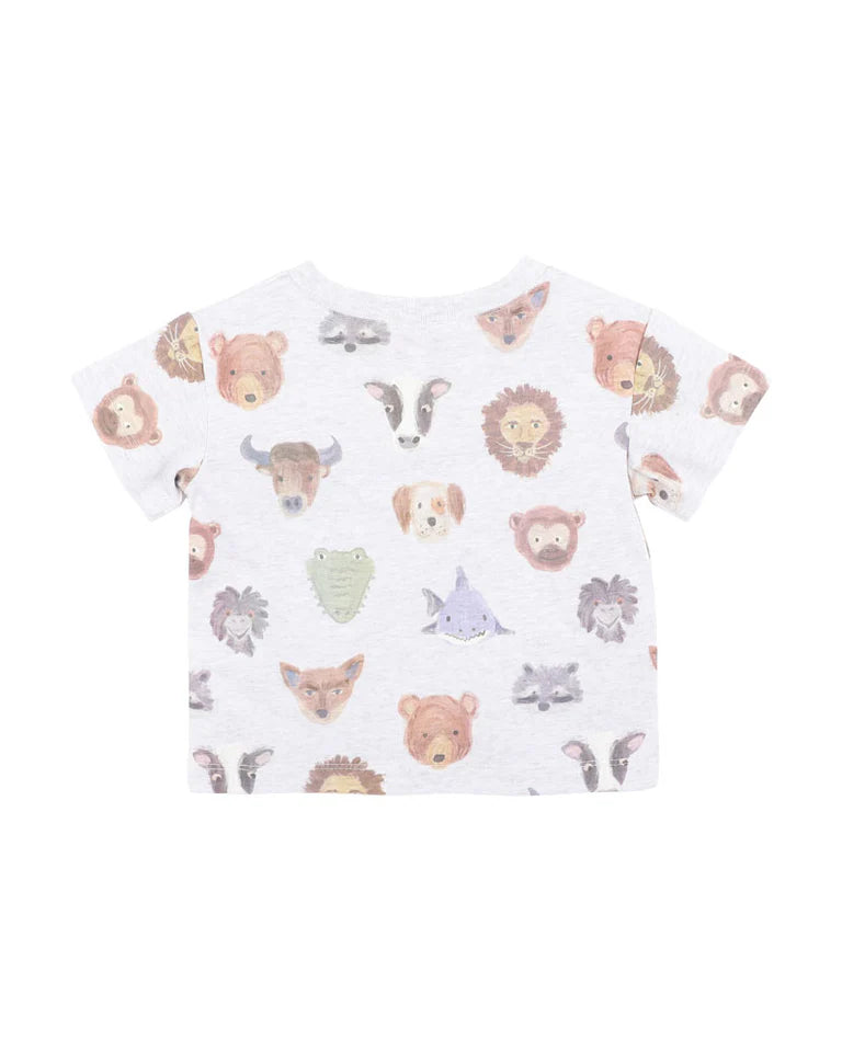 Fox & Finch | Wildlings Print Tee