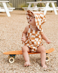 Fox & Finch| Phoenix Checkerboard Overalls