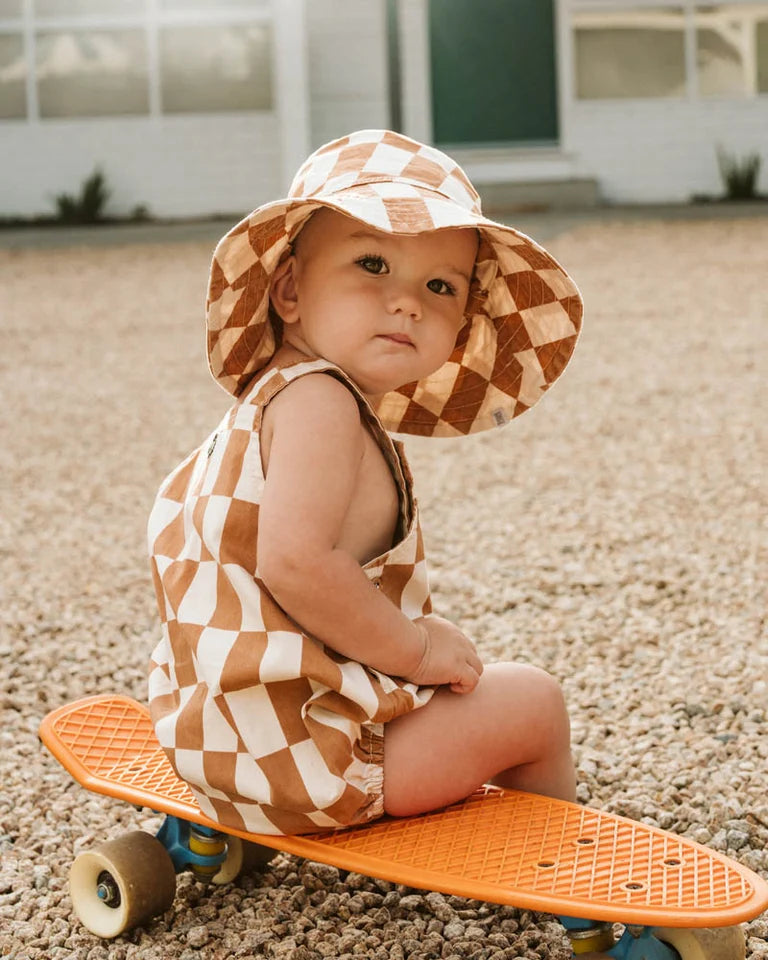 Fox & Finch| Phoenix Checkerboard Overalls