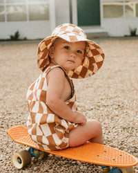 Fox & Finch| Phoenix Checkerboard Overalls