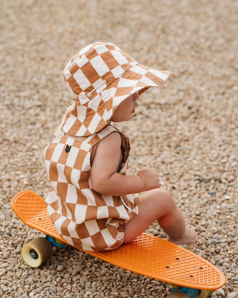Fox & Finch| Phoenix Checkerboard Sun Hat