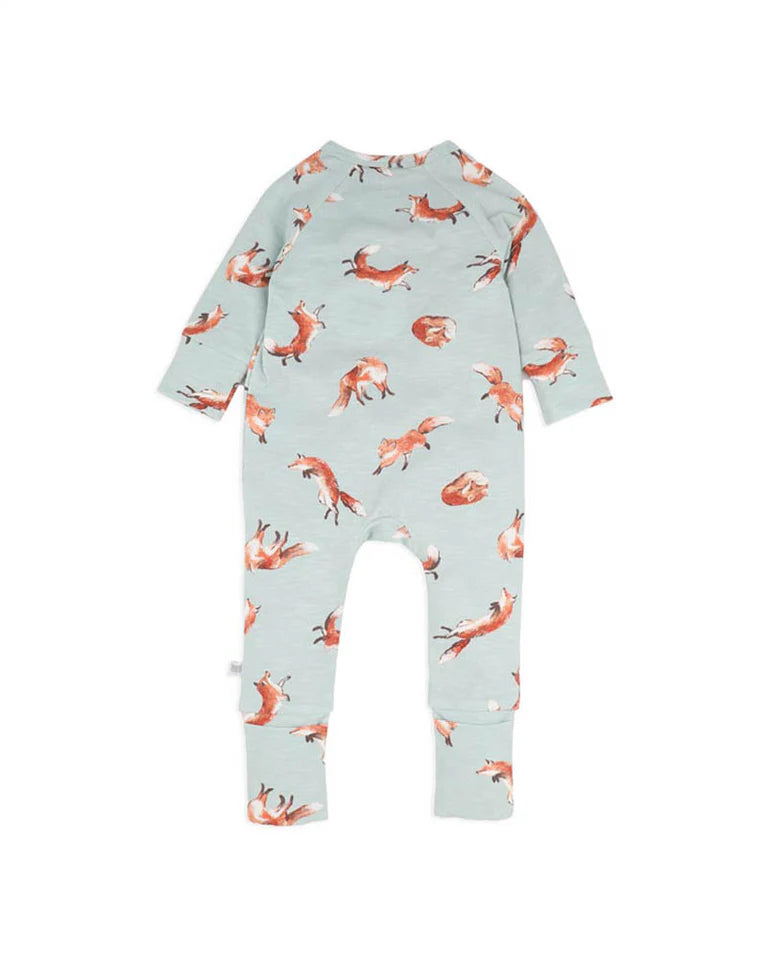 Bebe | Mr Fox Organic LS Zipsuit