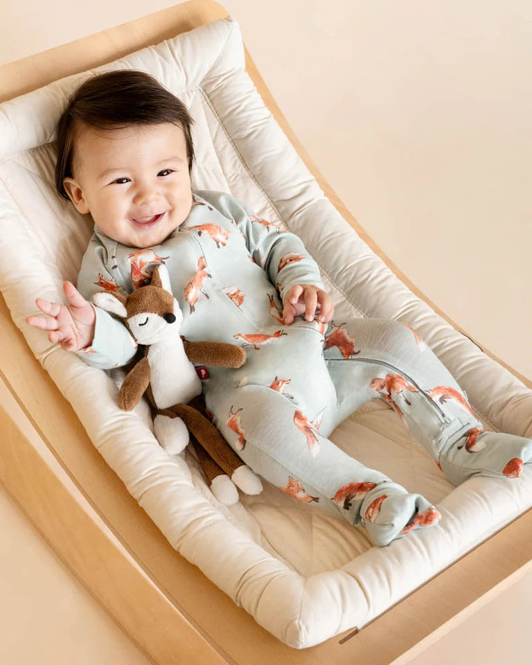 Bebe | Mr Fox Organic LS Zipsuit