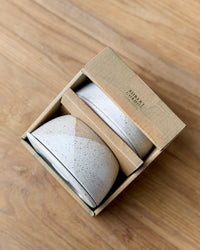 Robert Gordon |White Speckle Set of 2 360ml Containers - The Wanderer