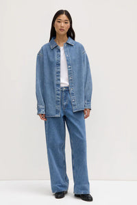 Assembly Label | Rylee Denim Overshirt - Indigo Fade