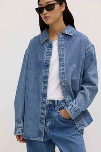 Assembly Label | Rylee Denim Overshirt - Indigo Fade