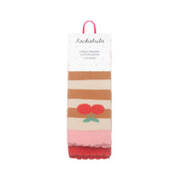 Rockahula | Stripy Cherry Socks - 2 Pack