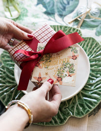 "IT'S THE MOST WONDERFUL TIME OF THE YEAR" SMALL CHRISTMAS CARD