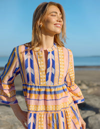 Stella + Gemma | Seychelles Dress - Yellow Diamond