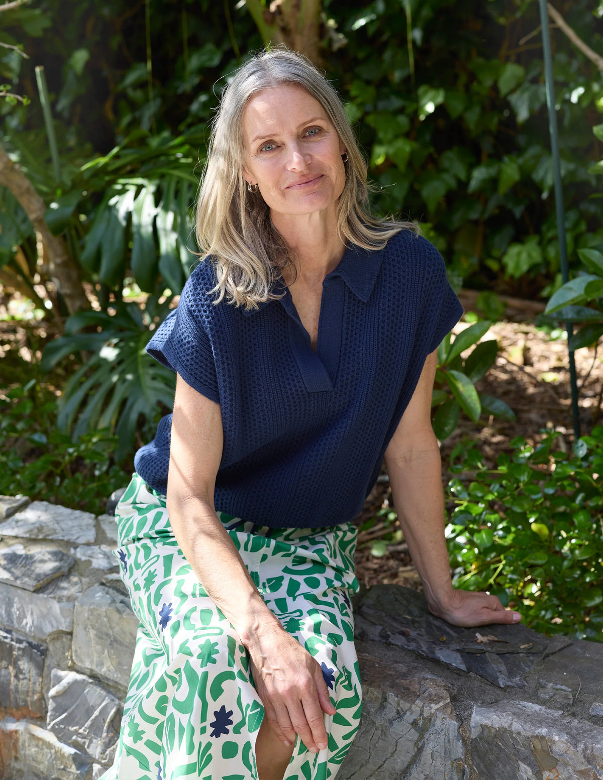 Stella + Gemma | Evelyn Vest - Marine