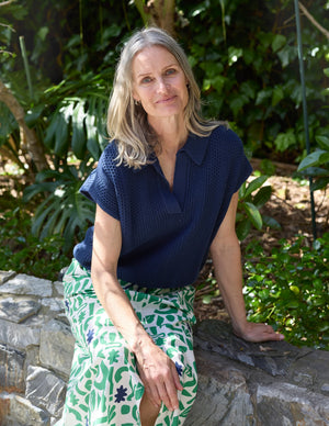 Stella + Gemma | Evelyn Vest - Marine