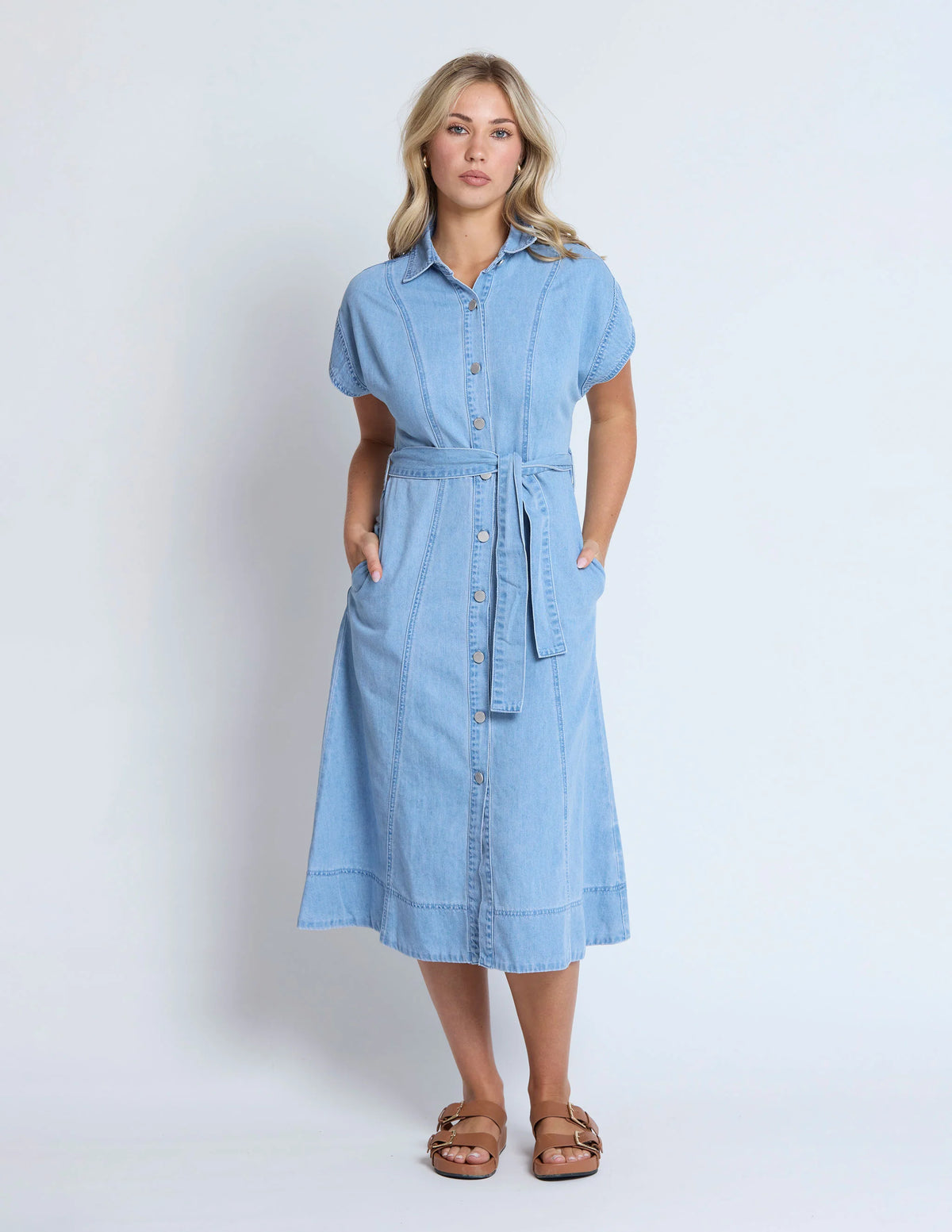 Stella + Gemma | Duke Dress - Light Wash